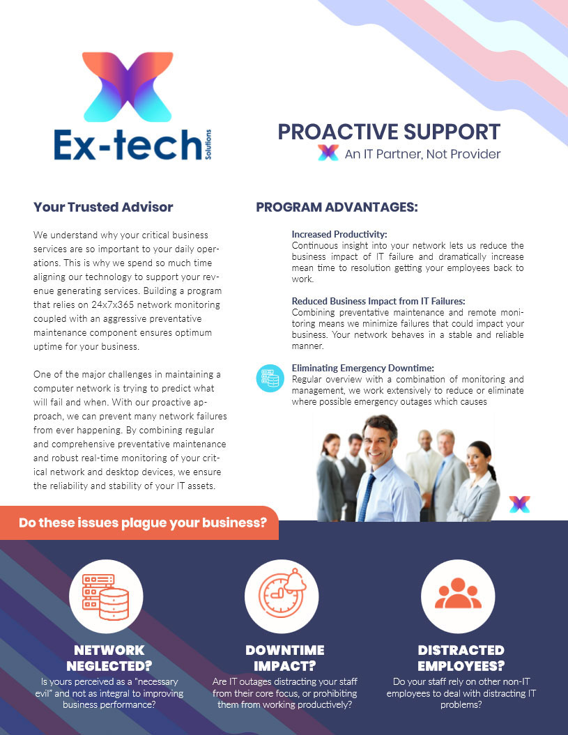 Proactive Management Agreement (PMA)